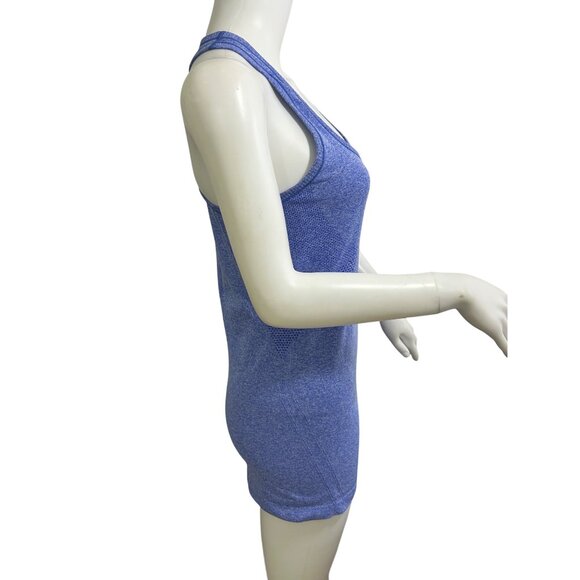 New Balance Women’s Racer Back Tank Top M Blue Athletic Wear Activewear Workout - Picture 6 of 13